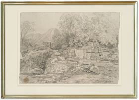 Ruinen der alten Stadtmauer von Atina