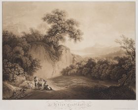 nach Martin von Molitor: Abendlandschaft