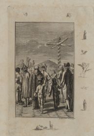 Der Dichter am Wegkreuz zur Tugend