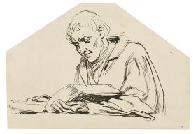 Lesender Mönch