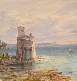 Die Hafenburg von Rapallo