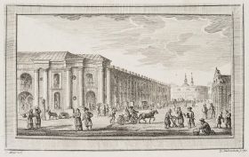 Eine Straße in St. Petersburg