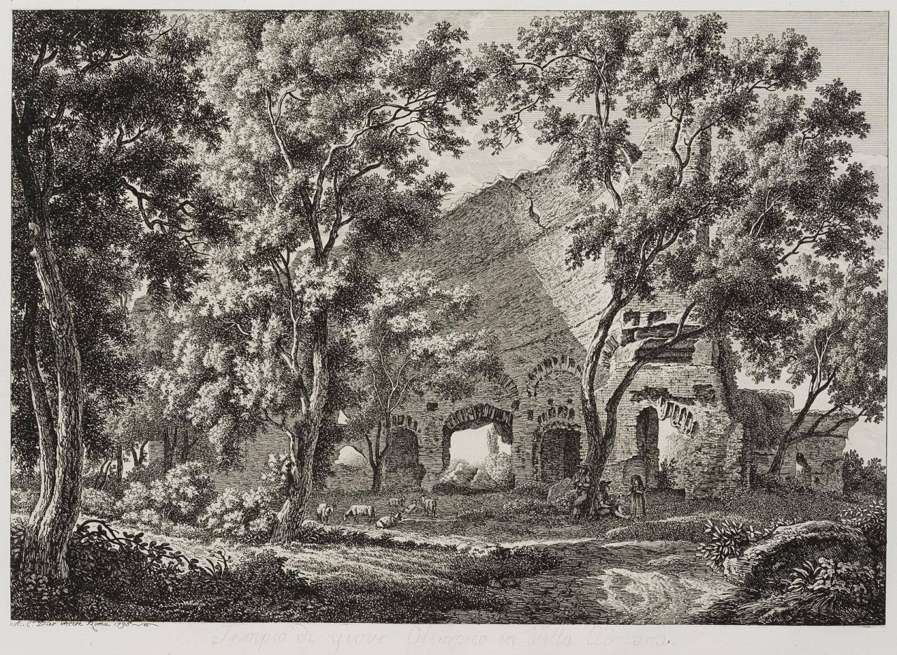 Ruinen der Villa des Hadrian