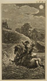 Verwegener Ritt im Mondschein