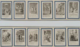 12 Blätter moralischen und satyrischen Inhalts