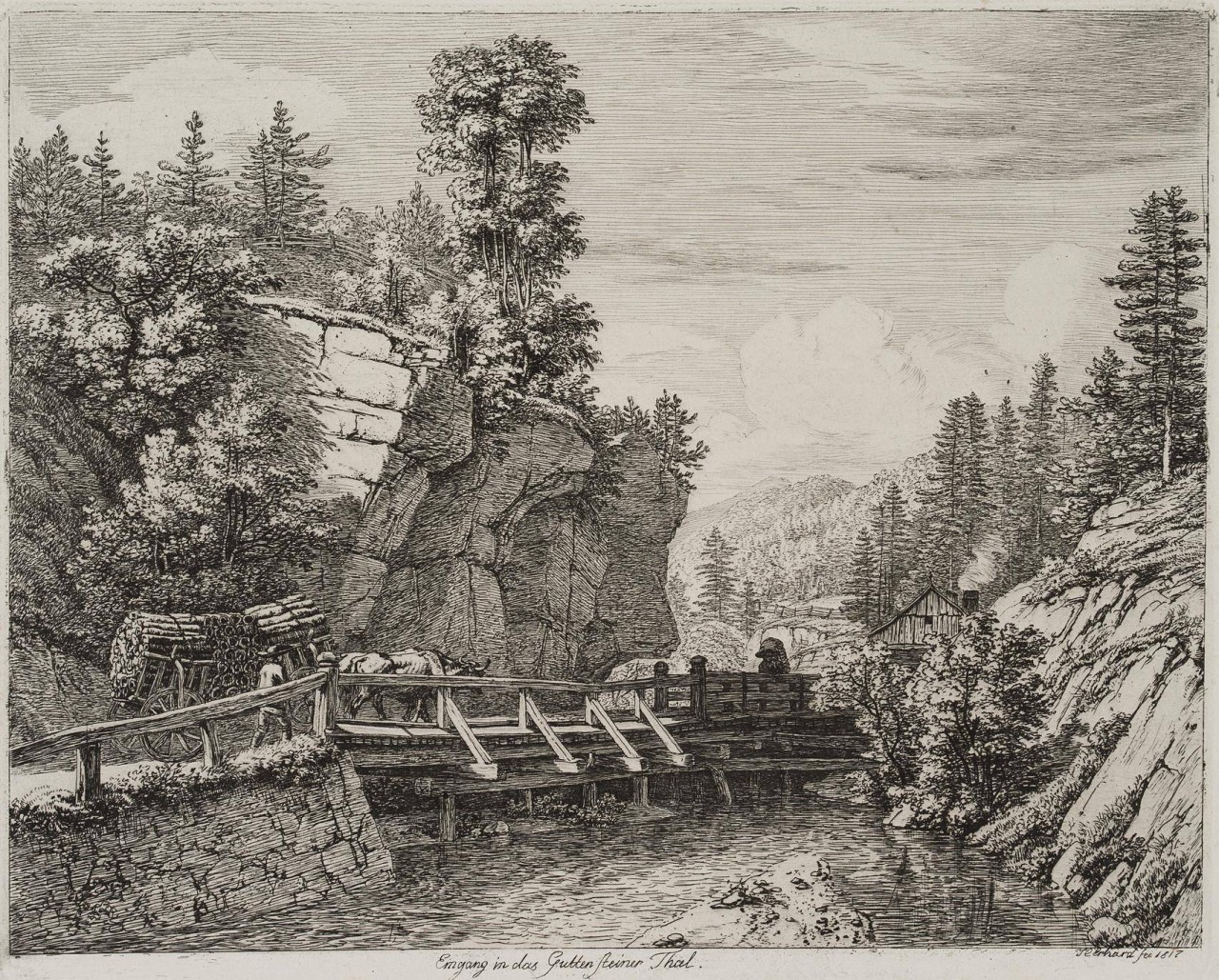 Eingang in das Guttensteiner Tal