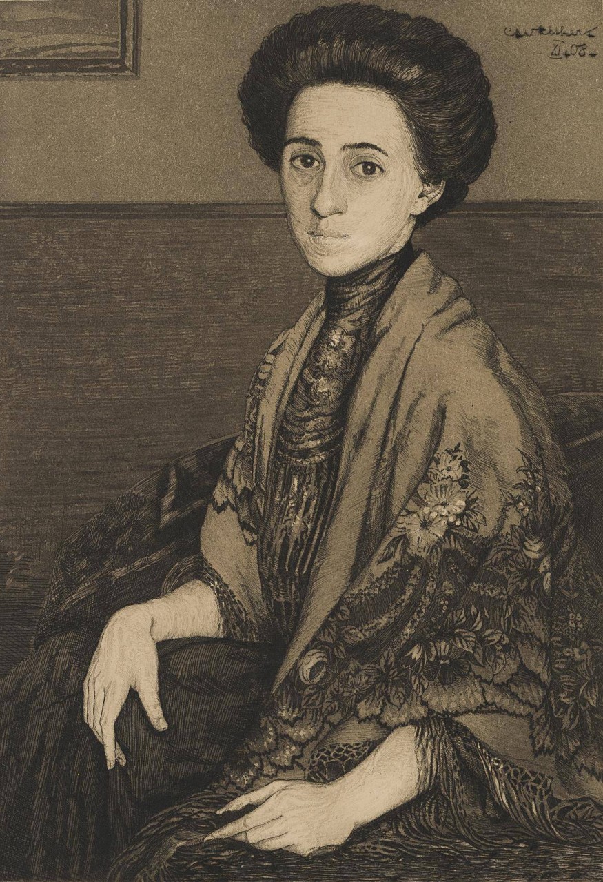 Vera, Frau des Künstlers