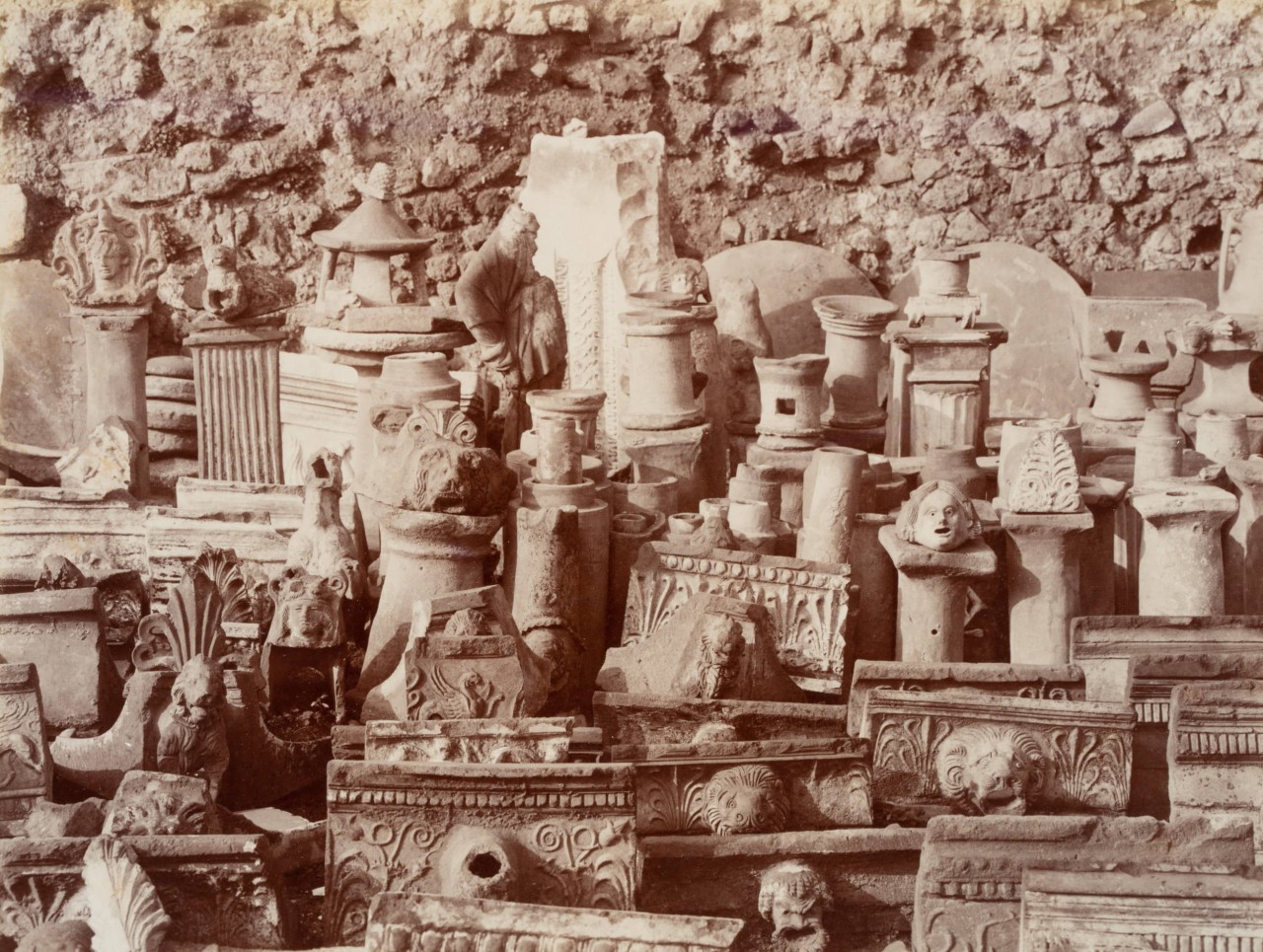 Skulpturfragmente, Pompei