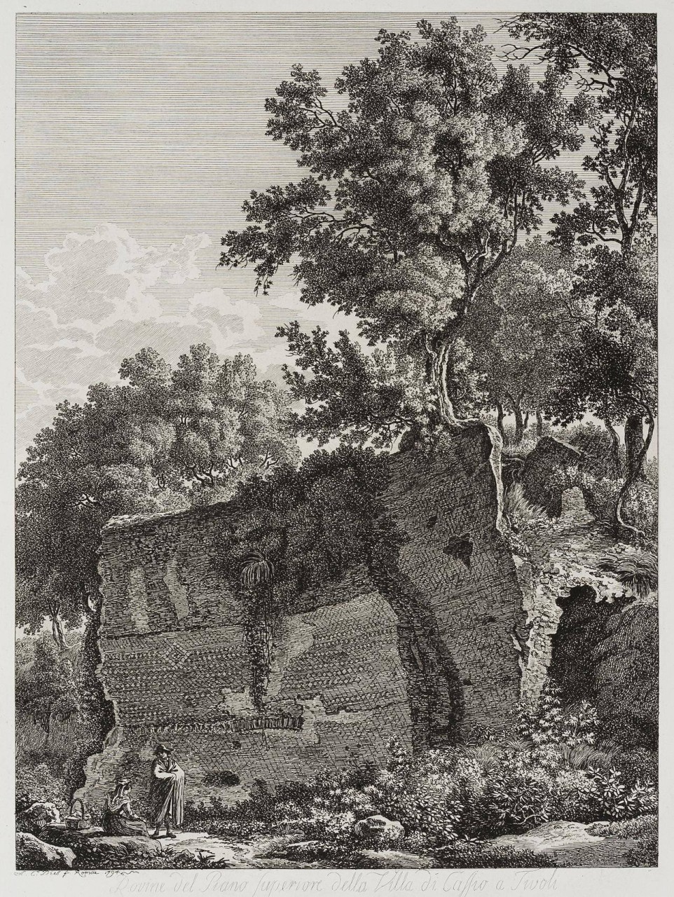 Die Villa des Cassius in Tivoli