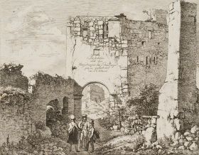 In den Ruinen von Stahremberg