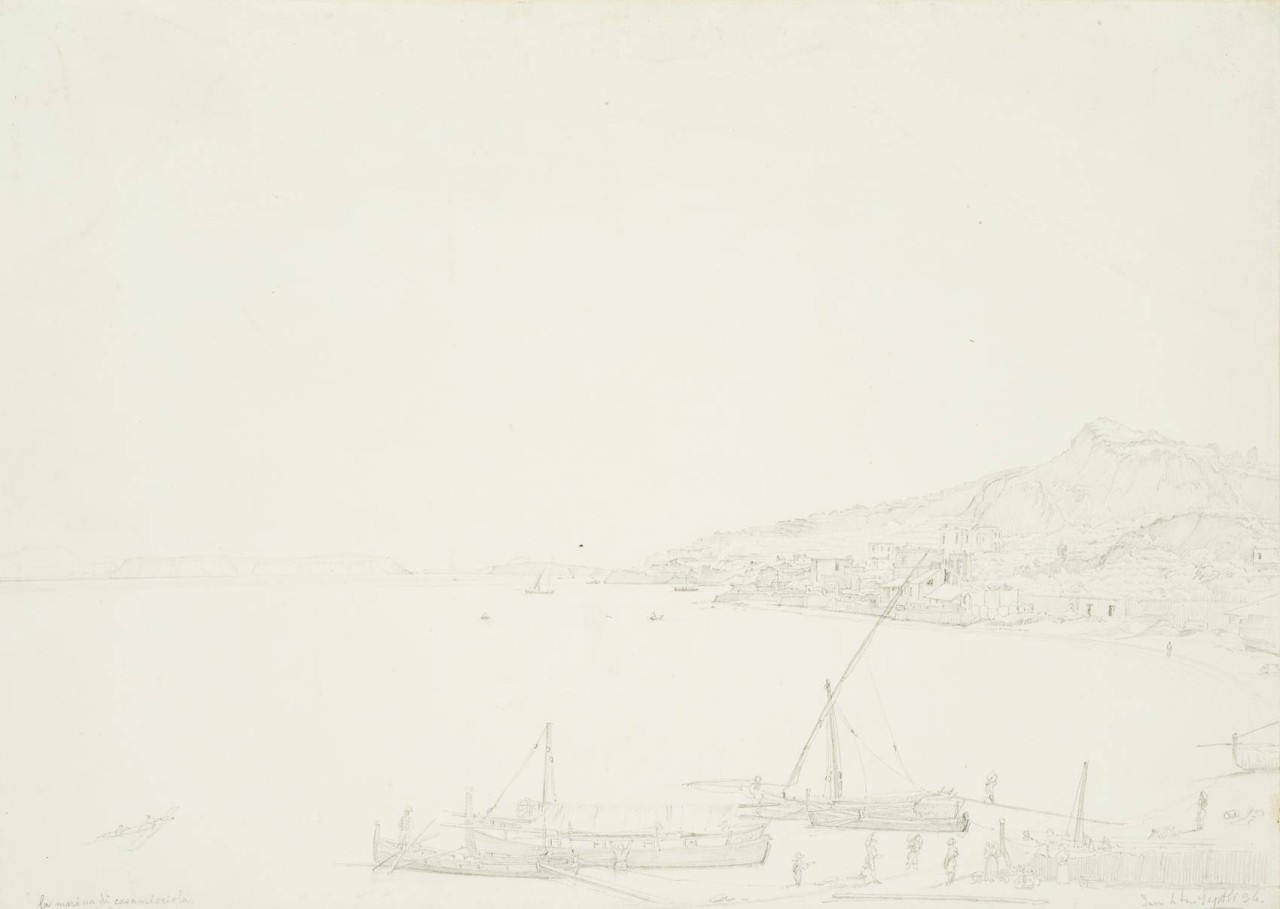 Ansicht der Buch von Casamicciola auf Ischia