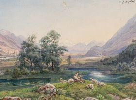 Schäfer im Inntal bei Jenbach