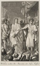 Jesus und Barrabas vor Pontius Pilatus