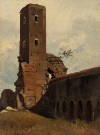 Der Torre del Fiscale in Rom