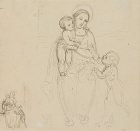 Madonna mit Jesuskind und Johannes