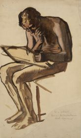 Studie eines Schriftgelehrten