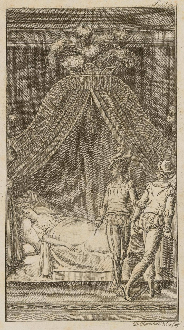Mörder am Bette der Cassandra Bongiani
