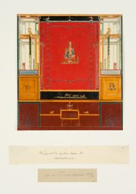Wandgemälde aus dem Hause der Bachantinnen, Pompeji