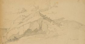 Gebirge auf Capri