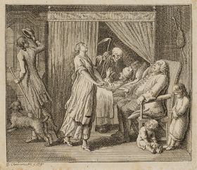 Der Tod am Krankenbette