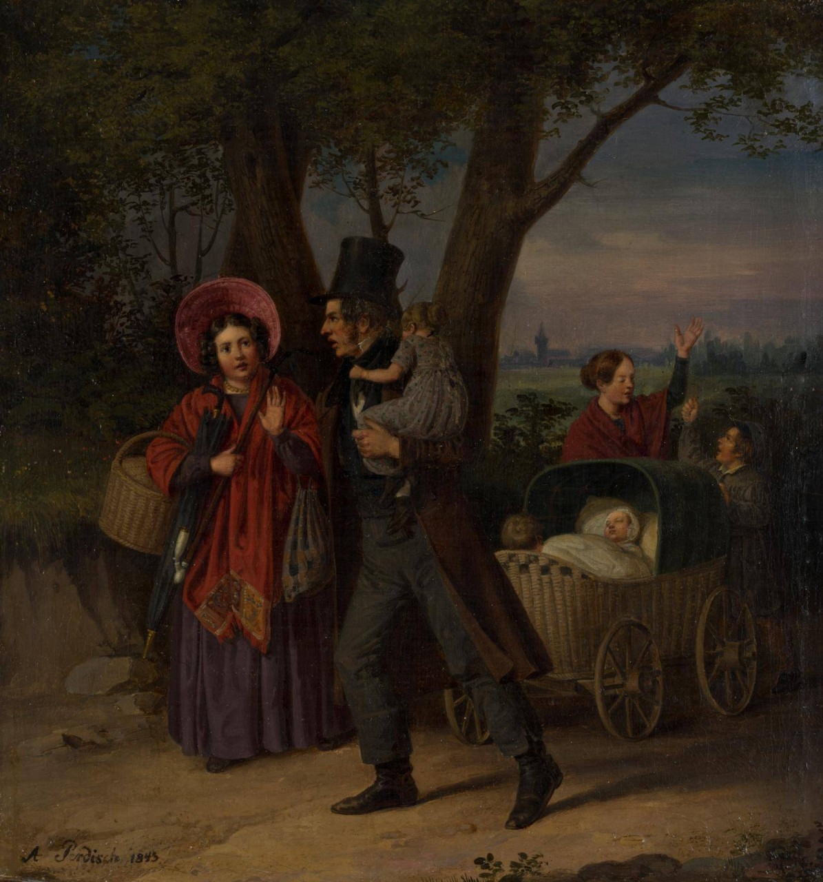 Familienszene