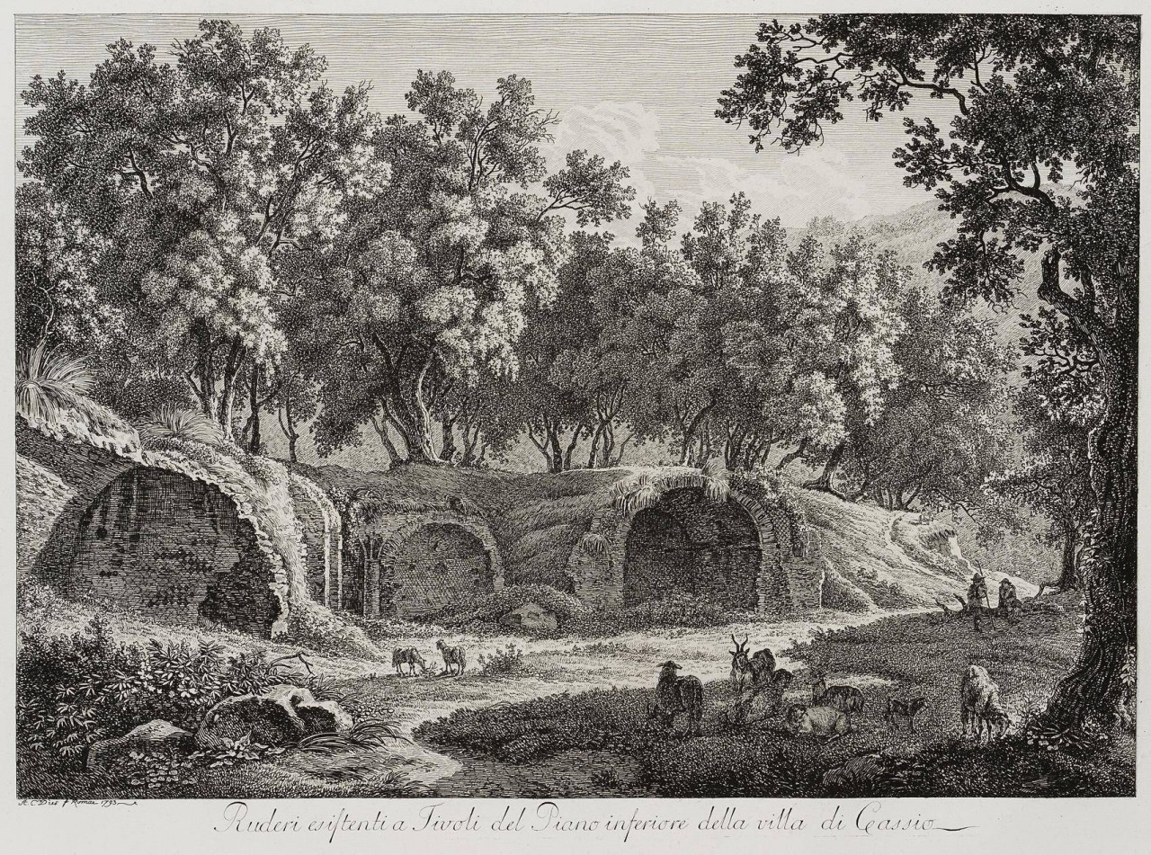 Die Villa des Cassius in Tivoli