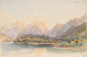 Tennengebirge bei Kuchl an der Salzach