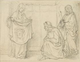 Hl. Veronika mit dem Schweißtuch Christi