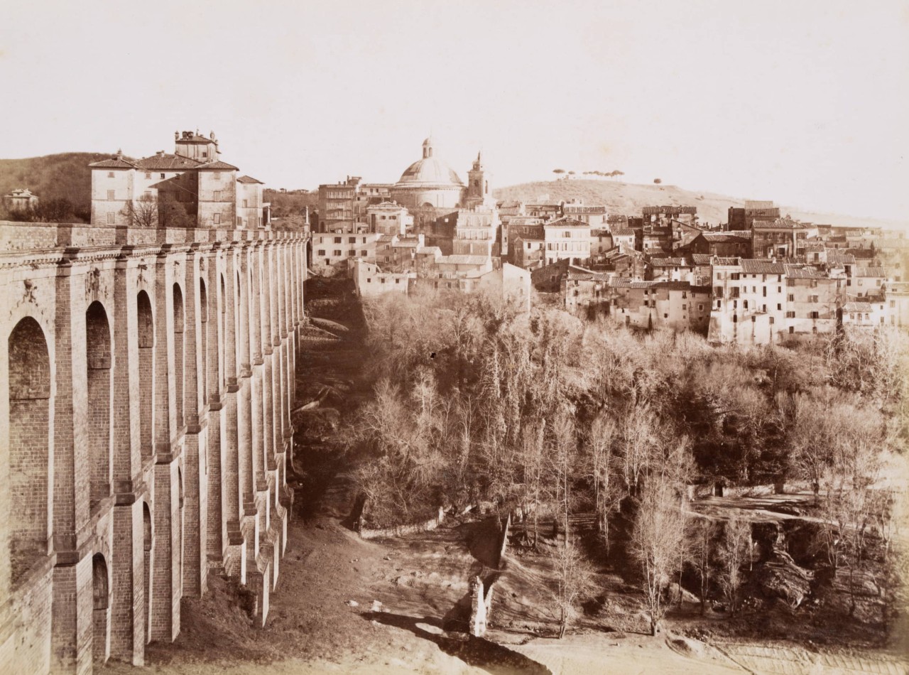 Ansicht von Altstadt v. Ariccia, Rom