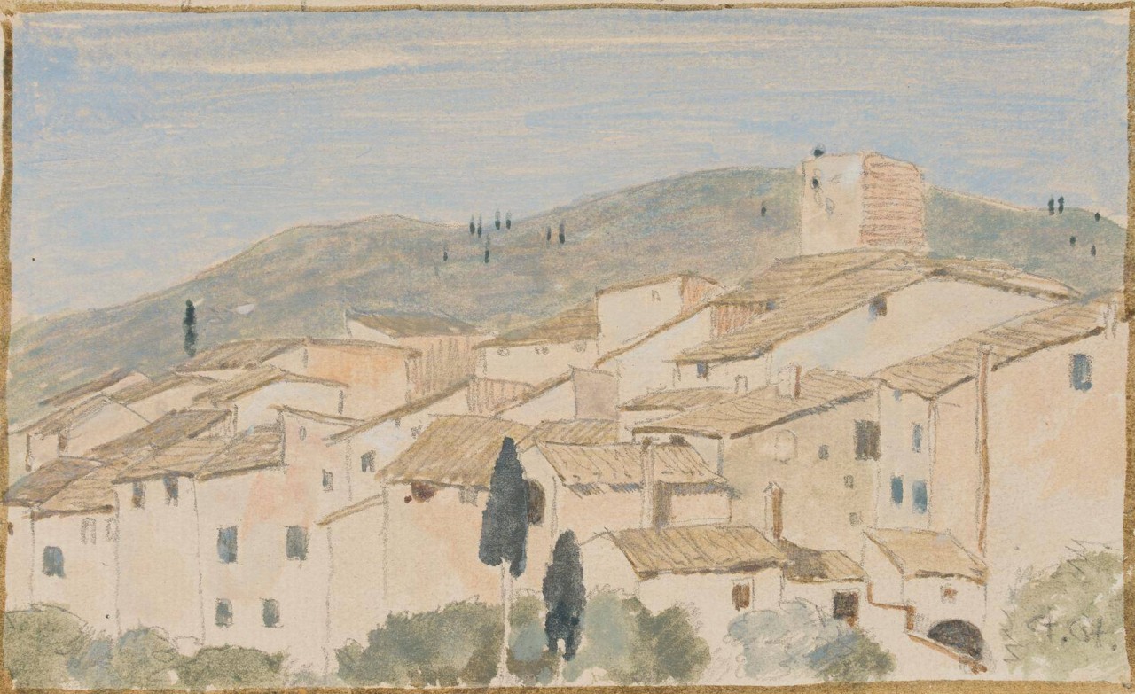 Die Dächer von San Gimignano