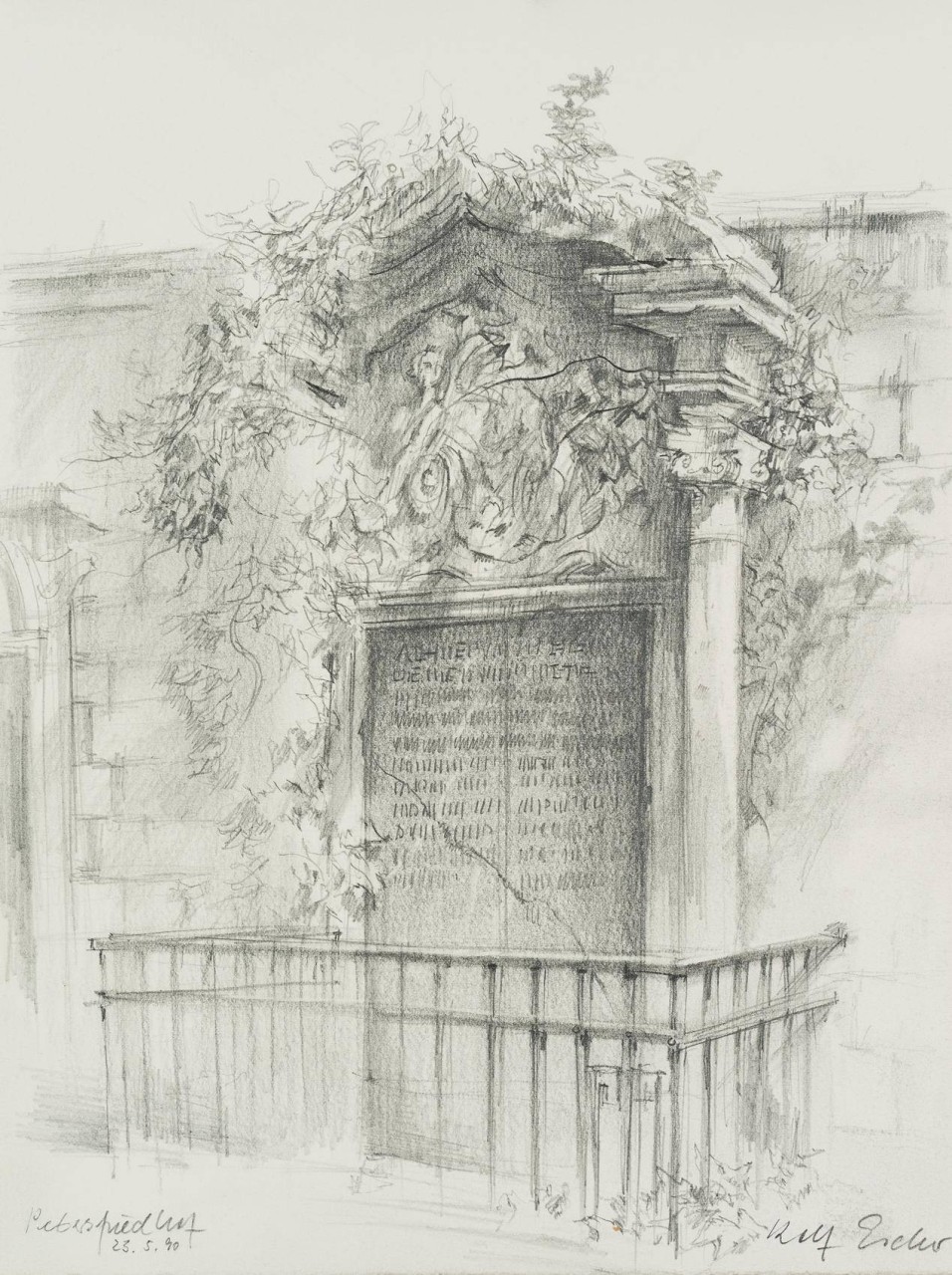 Petersfriedhof in Frankfurt