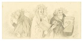 Karikatur der Philosophie, Poesie und Mathematik