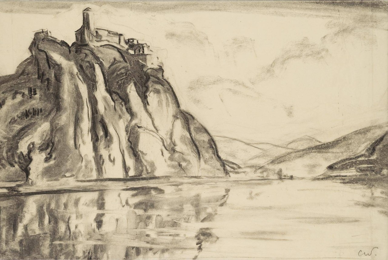 Burg Schreckenstein an der Elbe