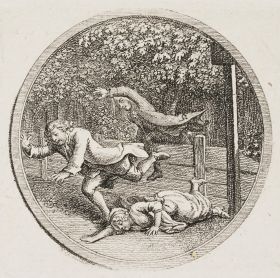 Flucht über den Zaun