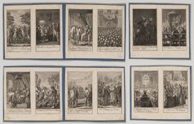 12 Blätter Darstellungen aus der neuen Geschichte