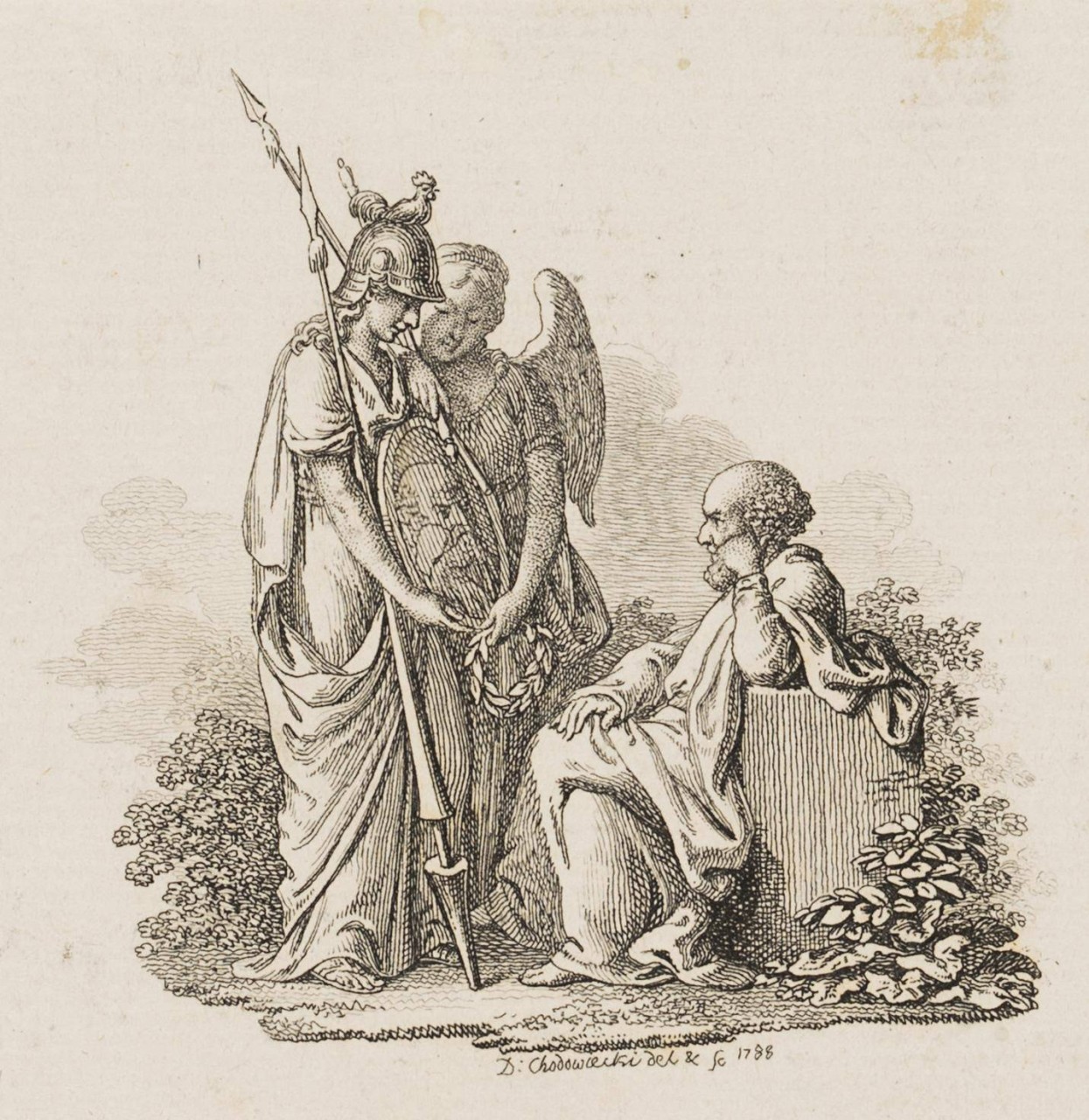 Titel-Vignette zu Lavater's Menschenkenntniss