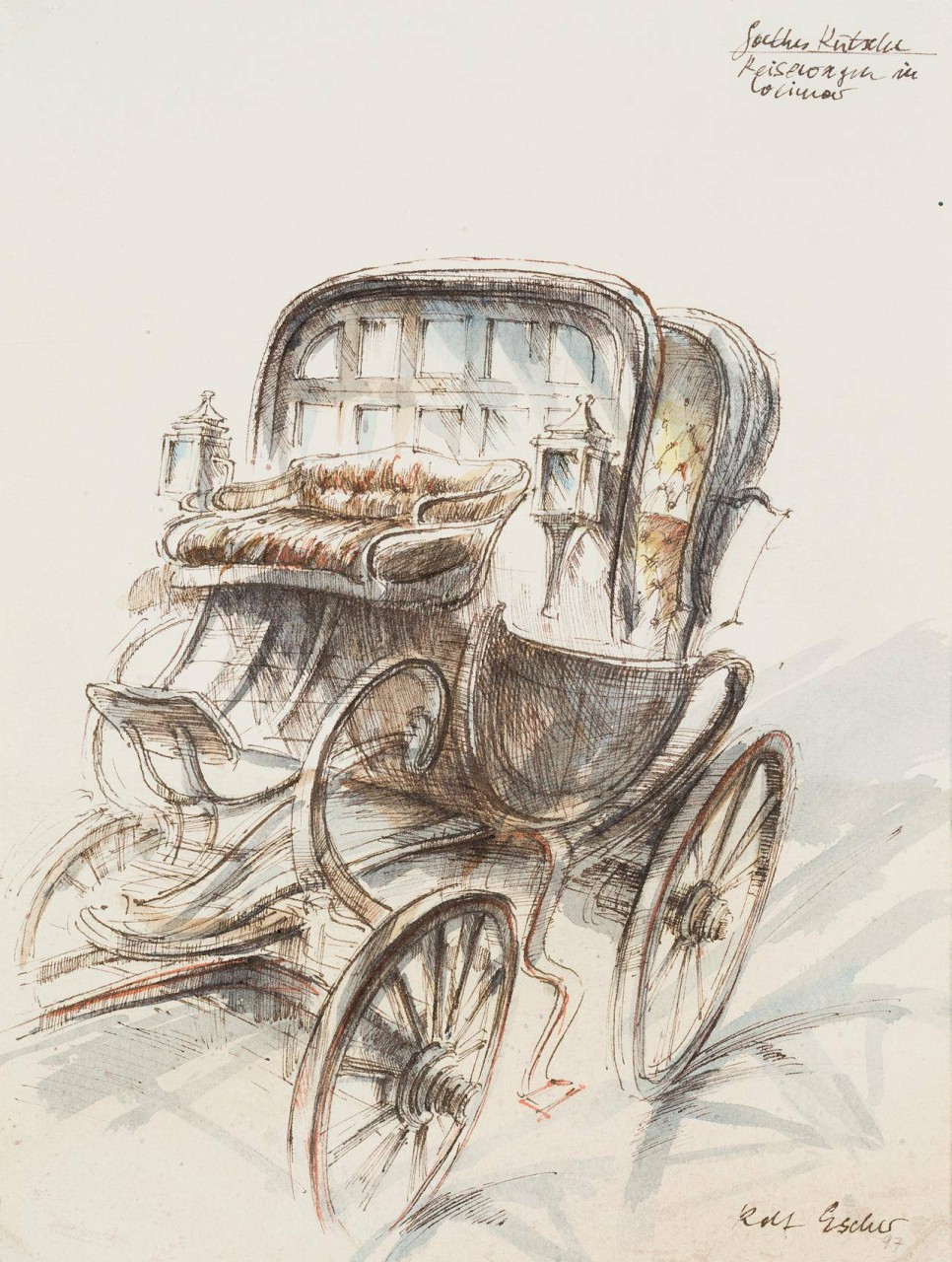 Goethes Reisewagen in Weimar