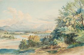 Ansicht von Tittmoning an der Salzach