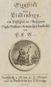 Titel-Vignette zu Bunsens Siegfried von Lindenberg