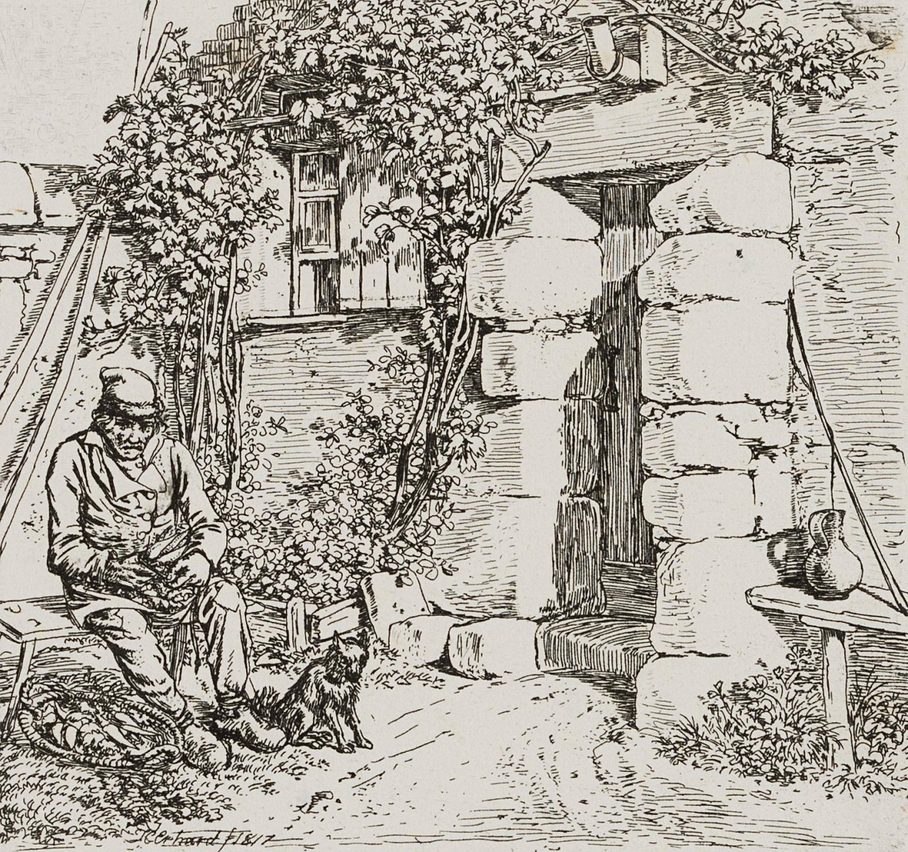 Der Alte und sein Hund