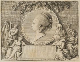 Porträt der Fürstin Casimira von Lippe-Detmold