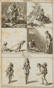 Illustration lateinischer Numera und Grammatik